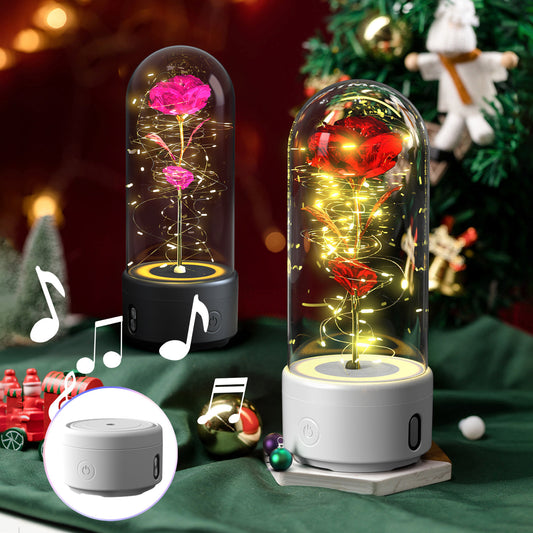 Luminous Rose Bluetooth Speaker